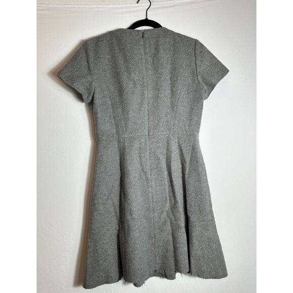 Madewell Gray Short Sleeve Dress. Size 4. - Picture 4 of 7